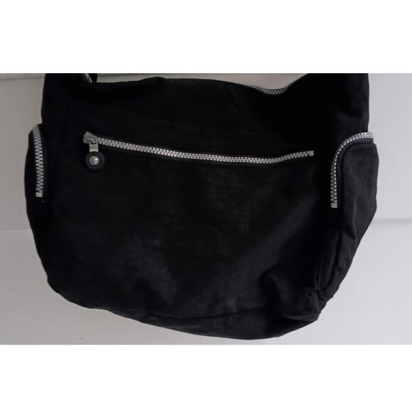 Kipling Europa black shoulder bag hobo bag satchel - Picture 6 of 12
